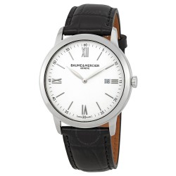 Classima White Dial 42mm Men's Watch 10414