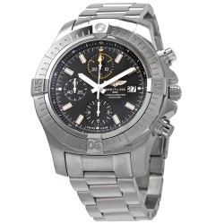 Avenger Chronograph Automatic Black Dial Men's Watch A13317101B1A1