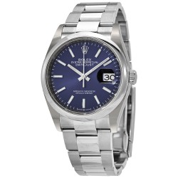 Datejust 36 Blue Dial Men's Watch 126200BLSO