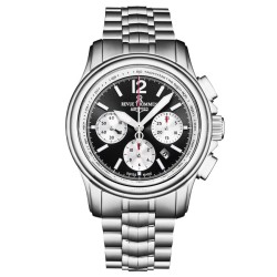 Air Speed Chronograph Automatic Black Dial Men's Watch 16041.6437