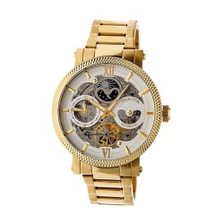 Aries Automatic Day and Night Silver Dial Men's Watch HR4403