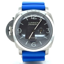 Pre-owned Panerai Luminor Brown Dial Men's Watch PAM00368