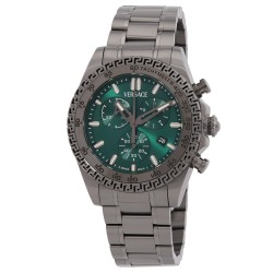 Chrono Chronograph Quartz Green Dial Men's Watch VE9K01224