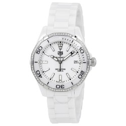 Aquaracer White Dial Ladies Watch WAY1396.BH0717