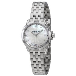 Tango White Mother of Pearl Diamond Dial Ladies Watch 5960-ST-00995