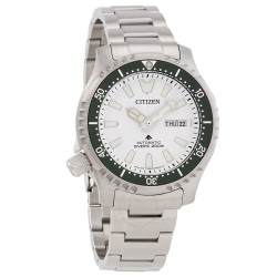 Promaster Automatic White Dial Men's Watch NY0168-64A