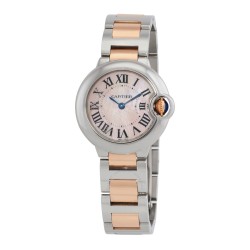 Pre-owned Cartier Ballon Bleu de Cartier Quartz Ladies Watch W6920034
