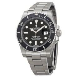 Pre-owned Rolex Submariner Black Dial Men's Watch 116610LN