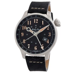 GMT 293 Automatic Black Dial Men's Watch H123ABU