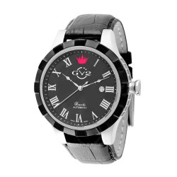 Scacchi Black Dial Automatic Men's Watch 9503