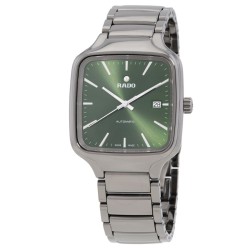 True Square Automatic Green Dial Unisex Watch R27077312