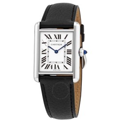 Tank Quartz Silver Dial Ladies Watch WSTA0041