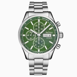 Gentleman Blazer Chronograph Automatic Green Dial Men's Watch P4309.SG.4000.6614