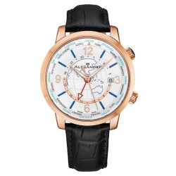 Alexander 2 Quartz Silver Dial Men's Watch A171A-02