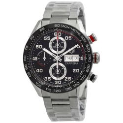 Carrera Chronograph Automatic Black Dial Men's Watch CBN2A1AA.BA0643
