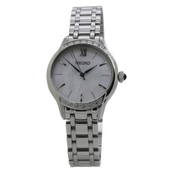 Quartz White Dial Stainless Steel Ladies Watch SRZ543P1