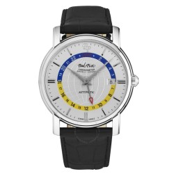 Firshire Automatic Silver Dial Men's Watch P3755.SG.GMT.1131.7601