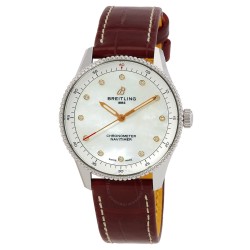 Quartz Mother Of Pearl 32mm Diamond Ladies Watch A77320E61A2P2