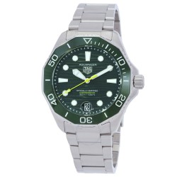Aquaracer Automatic Green Dial Men's Watch WBP5116.BA0013
