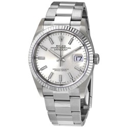 Datejust 36 Automatic Silver Dial Ladies Oyster Watch 126234SSO