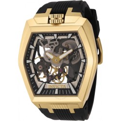 Akula Hand Wind Black Dial Men's Watch 44018