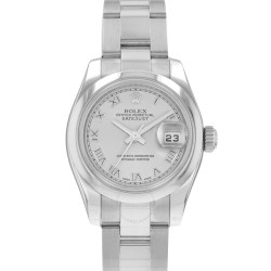 Pre-owned Rolex Datejust Automatic Chronometer Silver Dial Men's Watch 179160 SRO