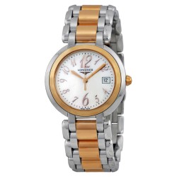 Prima Luna Mother of Pearl Dial Steel and Rose Gold Ladies Watch L81125836