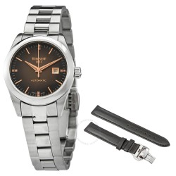 T-My Lady Automatic Diamond Anthracite Gradient Dial Ladies Watch T132.007.11.066.01