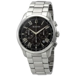 Classic Chronograph Black Dial Men's Watch 96B288