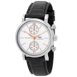 Portofino Chronograph Automatic Silver Dial Men's Watch IW391406