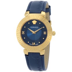 Daphnis Quartz Blue Dial Ladies Watch V16040017
