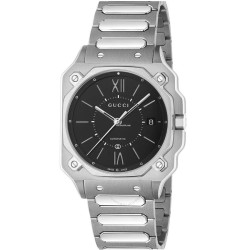 G-Flat Automatic Black Dial Men's Watch YA166401