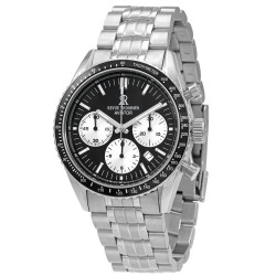 Aviator Chronograph Automatic Black Dial Men's Watch 17000.6134