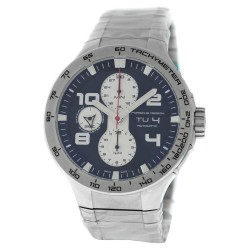 Pre-owned Porsche Design Flat Six P6340 Chronograph Automatic Black Dial Men's Watch 6340.41.43.0251