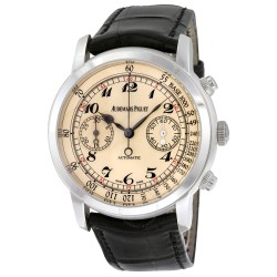 Pre-owned Audemars Piguet Jules Audemars Chronograph Tachymeter Off White Dial Men's Watch 26100BC.OO.D002CR.01