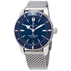 Superocean Heritage II Automatic Chronometer 44 mm Blue Dial Men's Watch AB2030161C1A1
