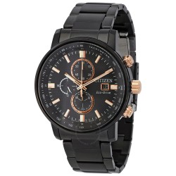 Chronograph Eco-Drive Black Dial Men's Watch CA0846-81E