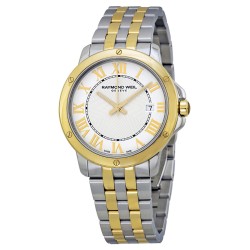 Tango White Dial Two-tone Men's Watch 5591-STP-00308