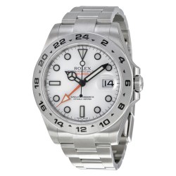 Explorer II White Dial Stainless Steel Oyster Bracelet Automatic Men's Watch 216570WSO