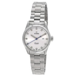 Airmaster Automatic Silver Dial Ladies Watch 23743 S-581