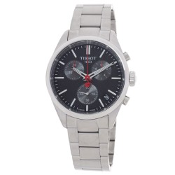 PR 100 Chronograph Quartz Black Dial Men's Watch T1504171105101