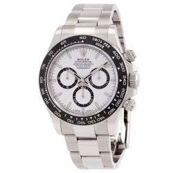Daytona Chronograph Automatic White Dial Men's Watch