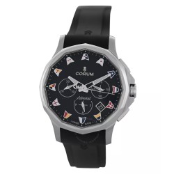 Pre-owned Corum Admiral Legend Chronograph Automatic Black Dial Men's Watch 984.111.20