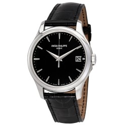 Calatrava Automatic Black Dial Men's Watch