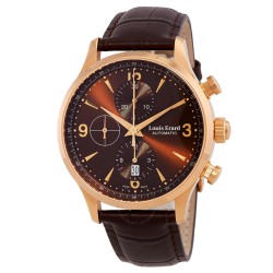 Pre-owned Louis Erard 1931 Chronograph Brown Dial Men's Watch 78225PR16.BRC03