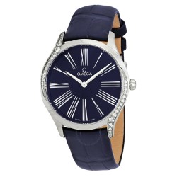 De Ville Blue Dial Ladies Watch 428.18.36.60.03.001