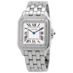 Panthère De Cartier Quartz Silver Dial Ladies Watch WSPN0011