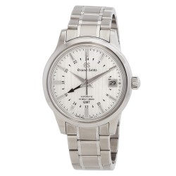 Elegance Hi-Beat 36000 GMT "YUKIGESHO” Automatic White Dial Watch SBGJ271G
