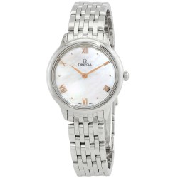 De Ville Quartz White Mother of Pearl Dial Ladies Watch 434.10.28.60.05.001