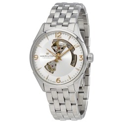 Jazzmaster Open Heart Auto Silver Dial Men's Watch H32705151